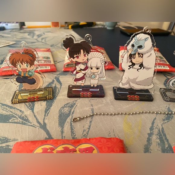 Inuyasha - Acrylic Keychain/Stand - Set of 6 from Japan - Picture 2 of 5